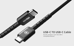 Imuto USB C 轉 USB C 線 100W(6.6 英尺,2 條裝)