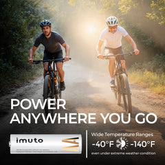 Imuto 3600mWh 鋰離子 AA 充電電池 – 4 節/8 節裝